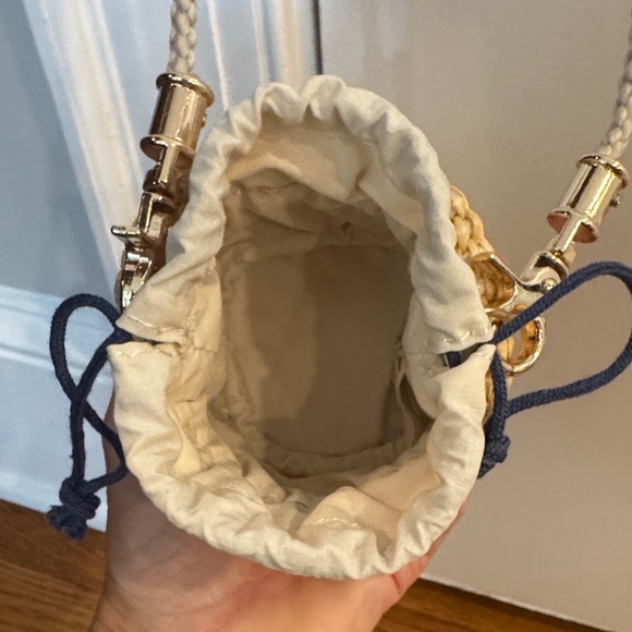 Dior Beige and Navy Woven Accessory - Picture 6 of 6